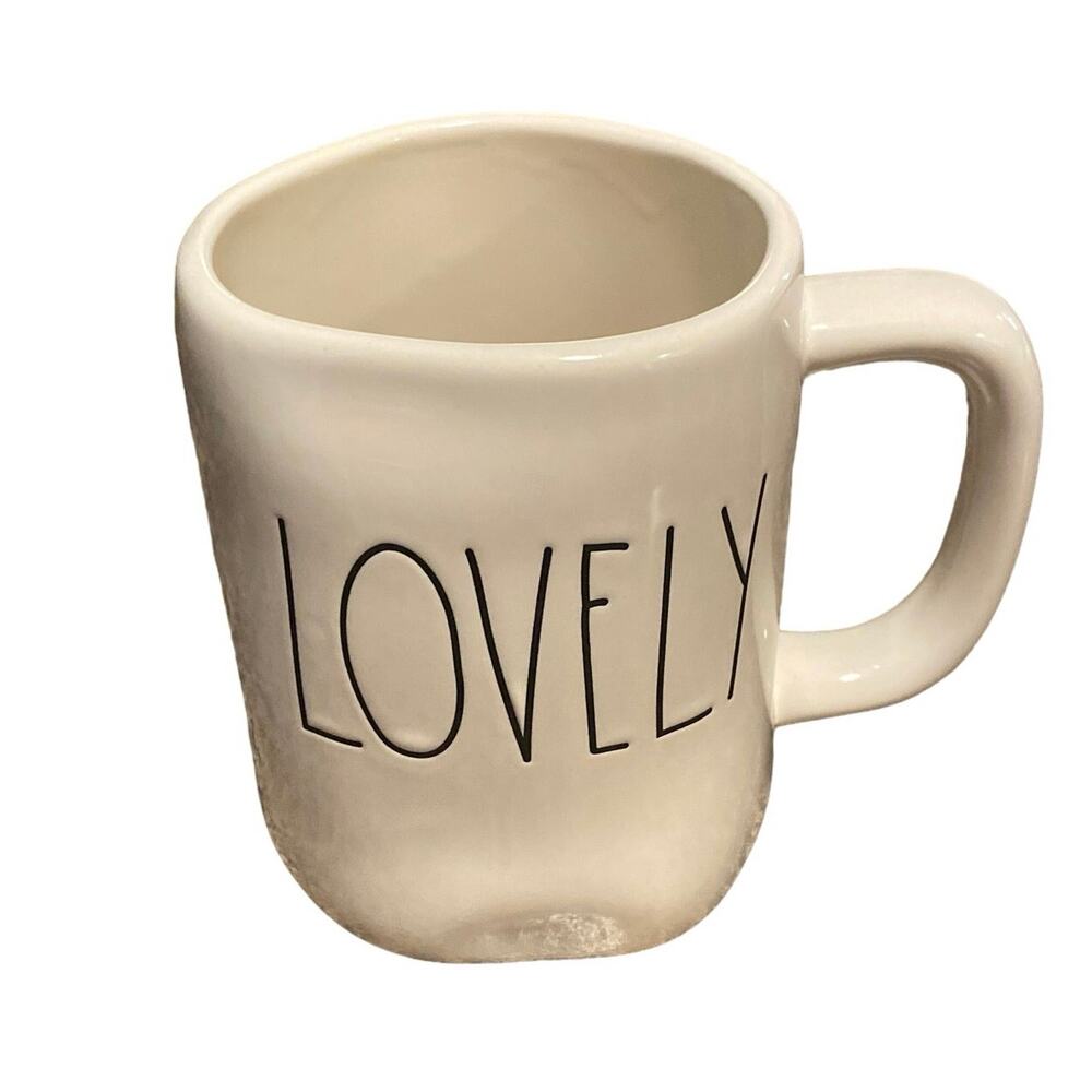 Rae Dunn LOVELY Mug